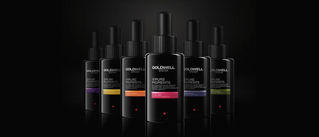 Descubre los 6 tonos de la nueva linea de coloración Pure Pigments de Goldwell